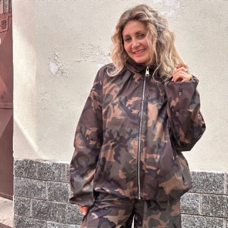 NUMERO155&nbsp;GIACCA MARLON&nbsp;CAMOUFLAGE